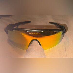Custom Oakley Sunglasses with Fiery Lens